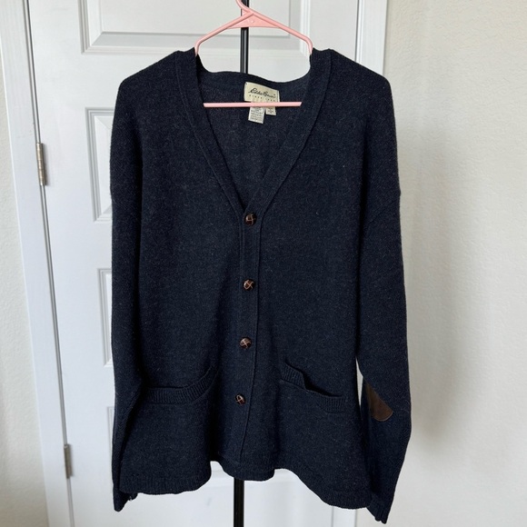 Eddie Bauer Other - Vintage Eddie Bauer Navy Wool Sweater